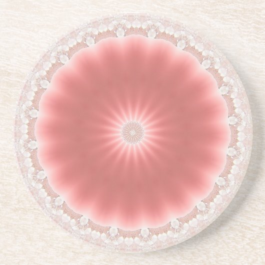 Pink Sun Untersetzer (Vorne)