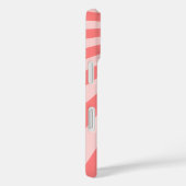 Pink Sunburst "Add Your Name" Case-Mate iPhone Hülle (Rückseite / Rechts)