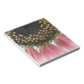 Pink Sunflower Notepad Notizblock (angewinkelt)