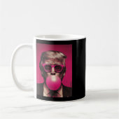 Pink Sungles Trump Bubble Gum Kaffeetasse (Links)