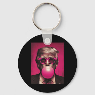 Pink Sungles Trump Bubble Gum Schlüsselanhänger
