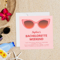 Pink Sunnies Beach Bachelorette Wochenende