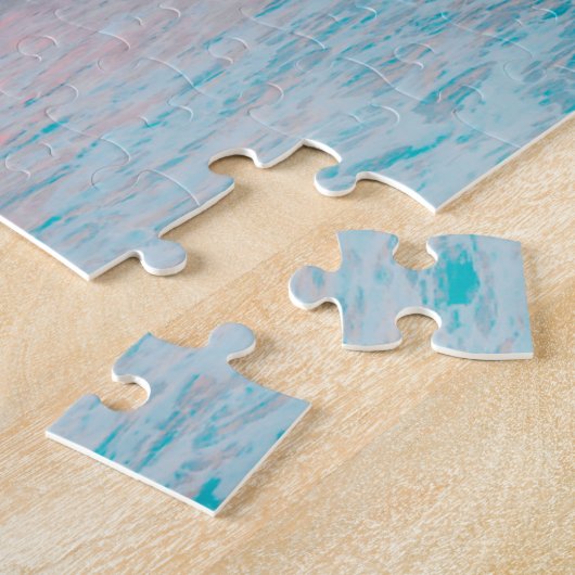 Pink Sunset and Ocean Puzzle (Seite)