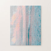 Pink Sunset and Ocean Puzzle (Vertikal)