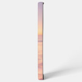 Pink Sunset Beach Phone Case Samsung Galaxy Hülle (Linke Seite)