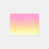 Pink Sunset Post-It-It-Notes Post-it Klebezettel (Vorderseite)