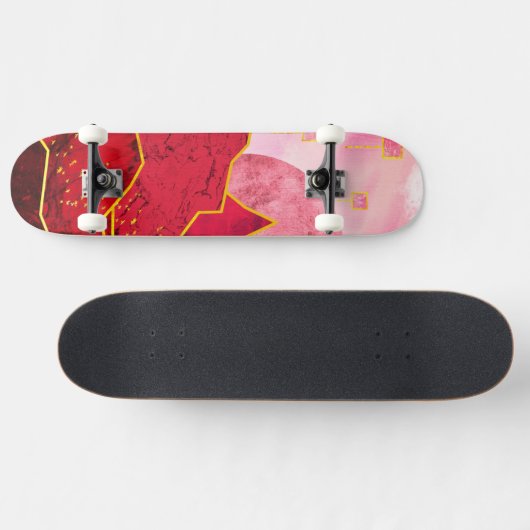 Pink Sunset Skateboard (Horizontal)
