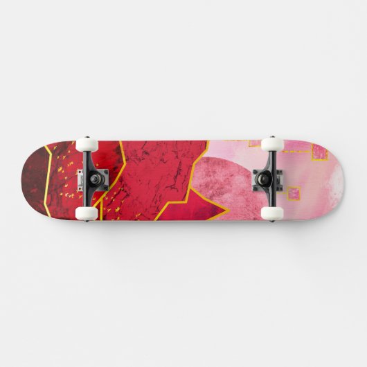 Pink Sunset Skateboard (Horizontal)