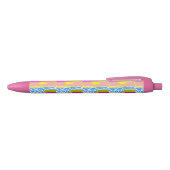 Pink Sunset Yacht Waves Pen Kugelschreiber (Oberseite)