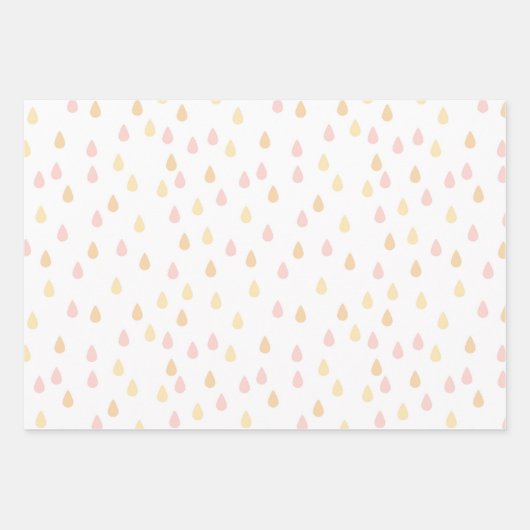 Pink Sunshine Party Wrap Geschenkpapier Set (Vorderseite 2)