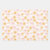 Pink Sunshine Party Wrap Geschenkpapier Set (Vorderseite)