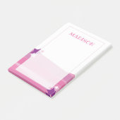 Pink Super Star Post It Hinweis Post-it Klebezettel (angewinkelt)