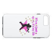 PINK SUPER STAR SOFTBALL IST MEIN LEBENSDESIGN Case-Mate iPhone HÜLLE (Rückseite (Horizontal))