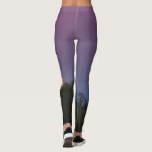 Pink Supermoon Eagle Leggings (Rückseite)