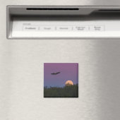 Pink Supermoon Eagle Magnet (In Situ (Geschirrspüler))