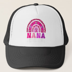 Pink Support squad Nana Brustkrebs Ribbon Rainb Truckerkappe