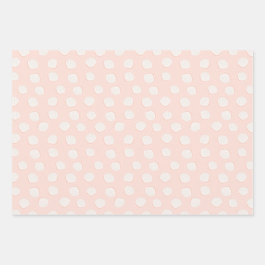 Pink Surfboard Strand Geschenkpapier Set (Vorderseite 3)