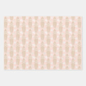 Pink Surfboard Strand Geschenkpapier Set (Vorderseite 2)