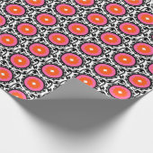 Pink Suzani Muster Geschenkpapier (Ecke)