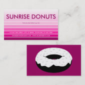 Pink Swatch DONUTS Visitenkarte (Vorne/Hinten)