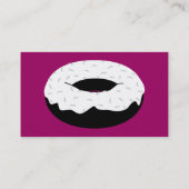 Pink Swatch DONUTS Visitenkarte (Rückseite)