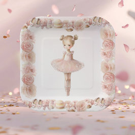 Pink Sweet Ballerina Paper Teller