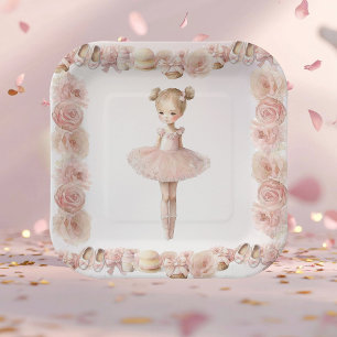 Pink Sweet Ballerina Paper Teller