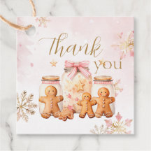 Pink Sweet Gingerbrett Danke, Girl Birthday