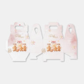 Pink Sweet Gingerbrot Weihnachtsmädchen Geburtstag Geschenkschachtel (Ungefaltet)