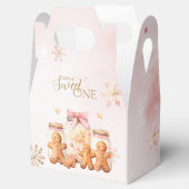 Pink Sweet Gingerbrot Weihnachtsmädchen Geburtstag Geschenkschachtel (Geöffnet)