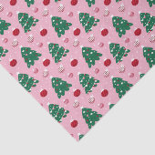 Pink Sweet Greenerity Weihnachtsbaum Seidenpapier (Ausschnitt)