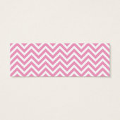 Pink Sweet Heart & Zickzack Gift Tags (Rückseite)