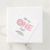 Pink Sweet Little MIs 1. Geburtstag Geschenkanhänger (Beispiel)