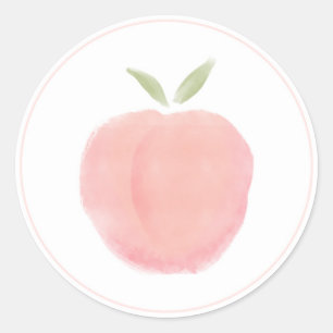 Pink Sweet Little Peach Aufkleber