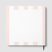 Pink Sweet Little Peach Baby Showbook Gästebuch (Rückseite)