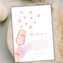 Pink Sweetheart Champagne Valentines Baby Dusche