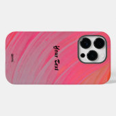Pink Swirl Handy Case HAmbyWG (Rückseite (Horizontal))