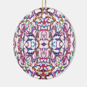Pink Symmetrical Keramik Ornament (Links)
