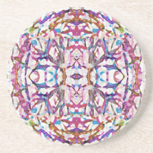 Pink Symmetrical Untersetzer