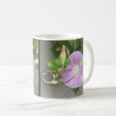 Pink Symphony Morning Glory Kaffeetasse (VorderseiteRechts)