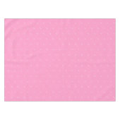 Pink Tabletts mit Herz - Custom Colors Tischdecke (Vorderseite (Horizontal))