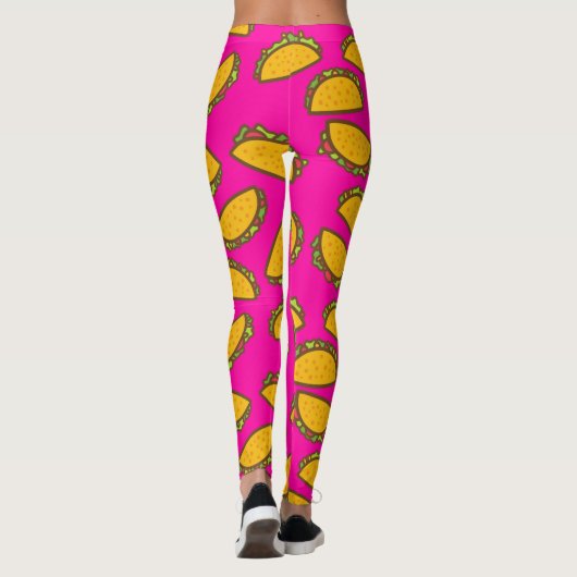 Pink Tacos Leggings (Rückseite)