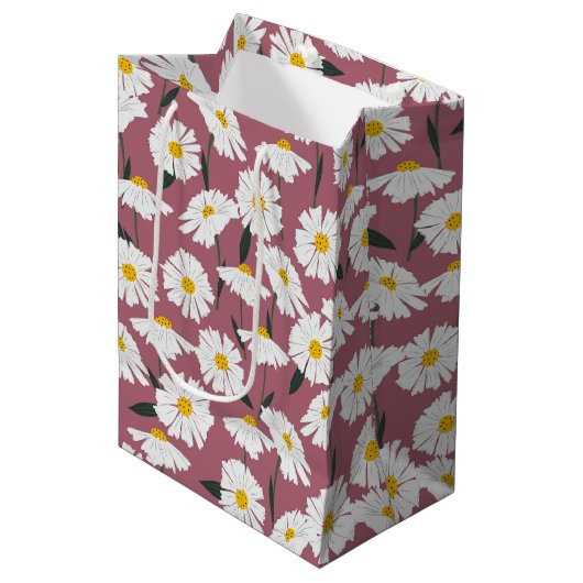 Pink-Tage Mittlere Geschenktüte (Vorderseite Schrägansicht)