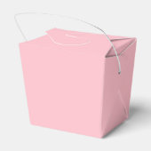 Pink Take Out Gefälligkeitsbox Geschenkschachtel (Rückseite)