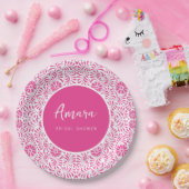 PINK TALAVERA BRAUTPARTY PAPPTELLER (Party)