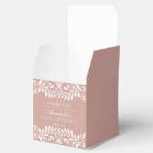 Pink Talavera Tile Spanish Fiesta Baby Sprinkle Geschenkschachtel (Geöffnet)