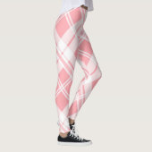 Pink Tartan Muster Leggings (Rechts)