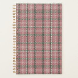 Pink Tartan Planner Planer