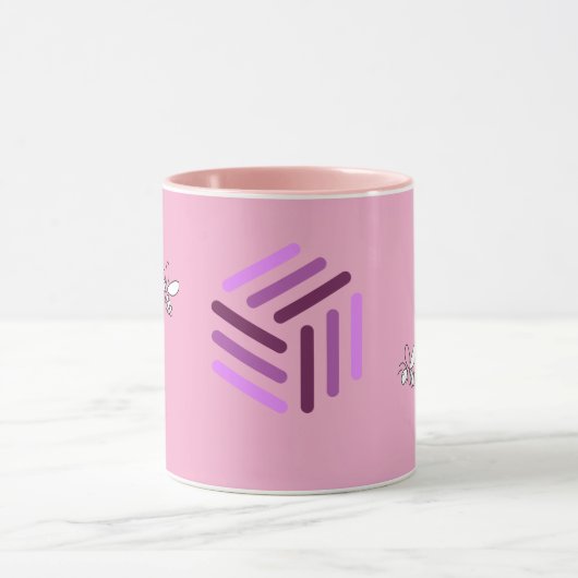 Pink-Tasse des Imkers Tasse (Zentrum)