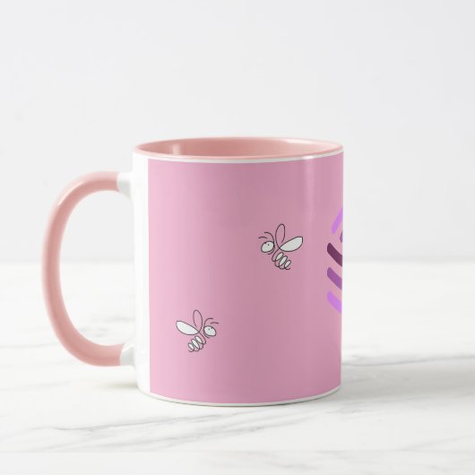 Pink-Tasse des Imkers Tasse (Links)